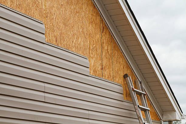 Professional Siding Repair technician working in Westerville, OH